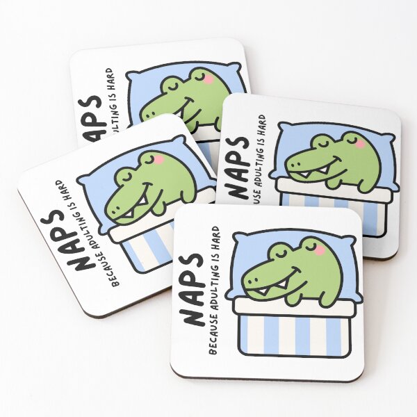 Item preview, Crocodile Napping - Naps Because Adulting is Hard designed and sold by Biddakate.