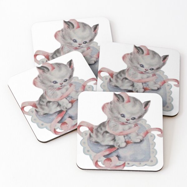 Item preview, Coquette Vintage Cat designed and sold by Pixiedrop.