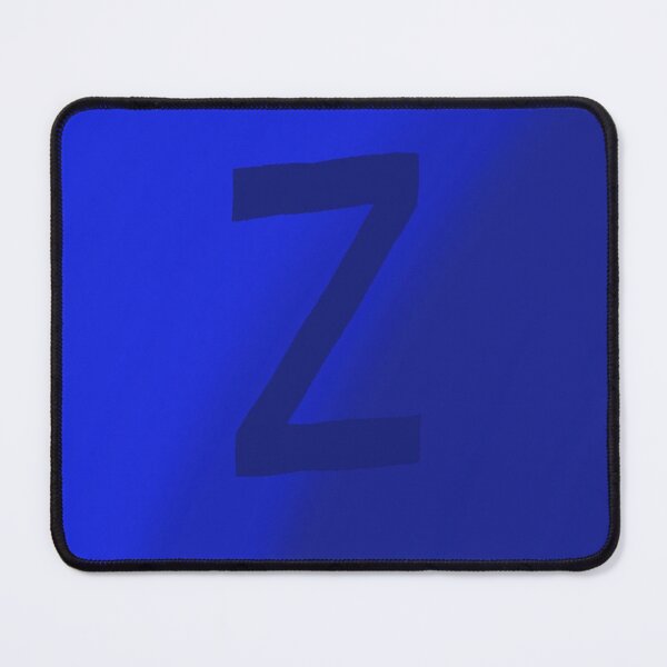 Item preview, Dark Blue Z with Gradient Background designed and sold by MusicQueen17.