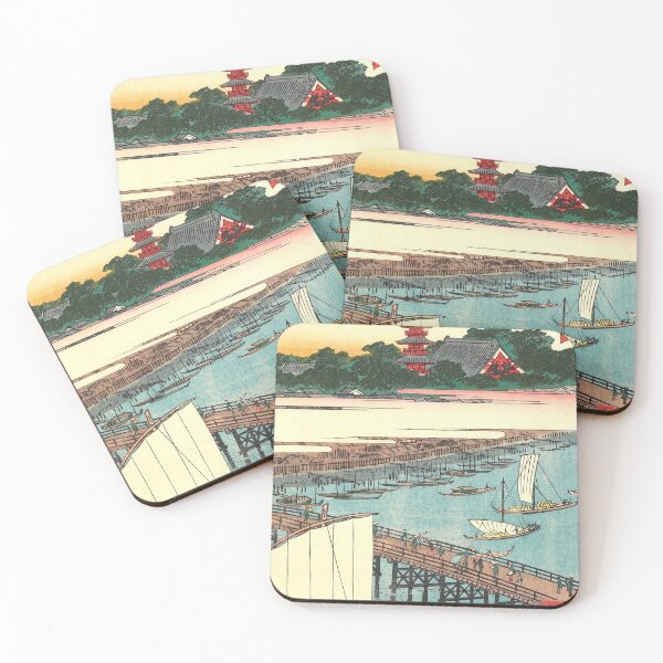 Item preview, View of Ryōgoku Bridge and Senso-ji Temple designed and sold by MINE Design-Works.