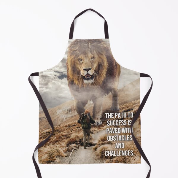 Item preview, Path To Success, Lion - Success Motivational designed and sold by chantastical.