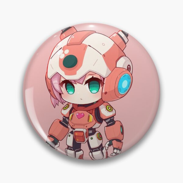 Item preview, cartoon robotic girl designed and sold by secretcolour.