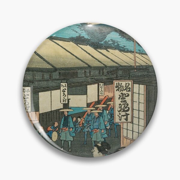 Item preview, Scene from a Tokaido Post Town designed and sold by MINE Design-Works.