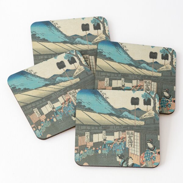 Item preview, Scene from a Tokaido Post Town designed and sold by MINE Design-Works.