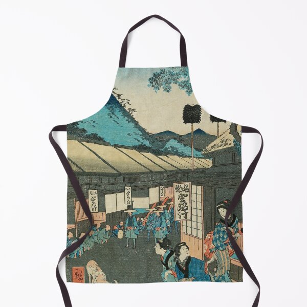 Item preview, Scene from a Tokaido Post Town designed and sold by MINE Design-Works.