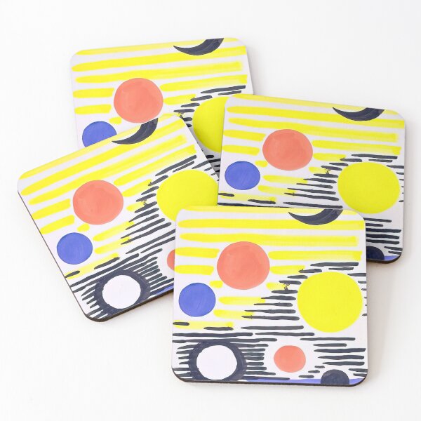 Item preview, Alexander Calder - 7 CIRCLES ABSTRACT 1966 designed and sold by HueWave2.