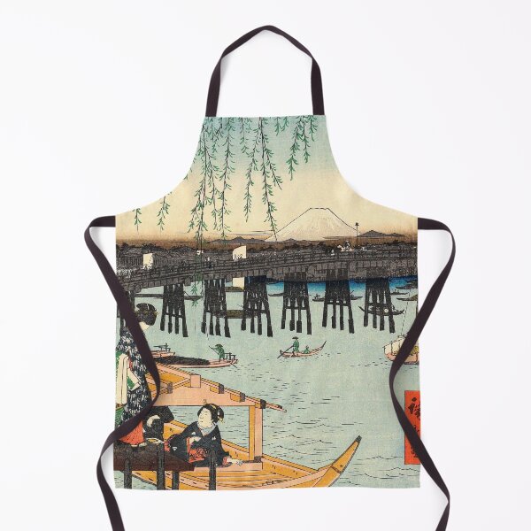 Item preview, View of Nihonbashi with Mt. Fuji in the Distance designed and sold by MINE Design-Works.