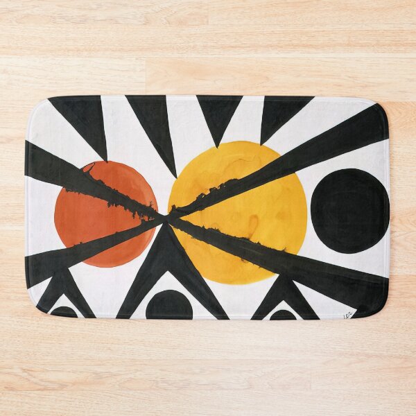 Item preview, Alexander Calder - ACROSS THE ORANGE MOONS 1967 designed and sold by HueWave2.