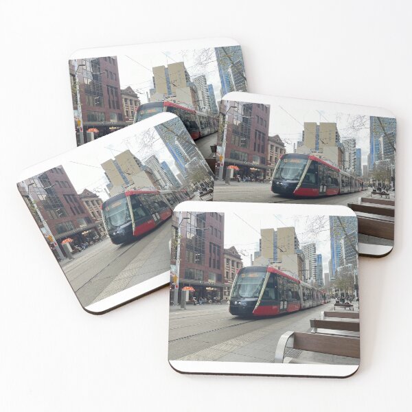 Item preview, Sydney Citadis Tram on George Street designed and sold by kaytorahk909.