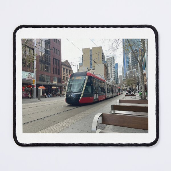 Item preview, Sydney Citadis Tram on George Street designed and sold by kaytorahk909.