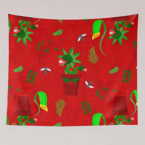 Item preview, gothmas christmas venus flytrap creepmas designed and sold by Gossip Rag.