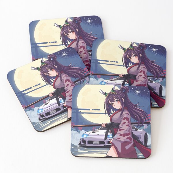 Aperçu de l'œuvre JDM, Femme, Samouraï, Guerrier, Manga, Art, Anime, Drift, Voiture, Tokyo, Rose, Spoiler, Tuner, créée et vendue par tshirtart2024.