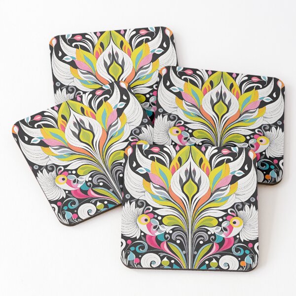 Item preview, Abstract floral designed and sold by JLeonardoArt.