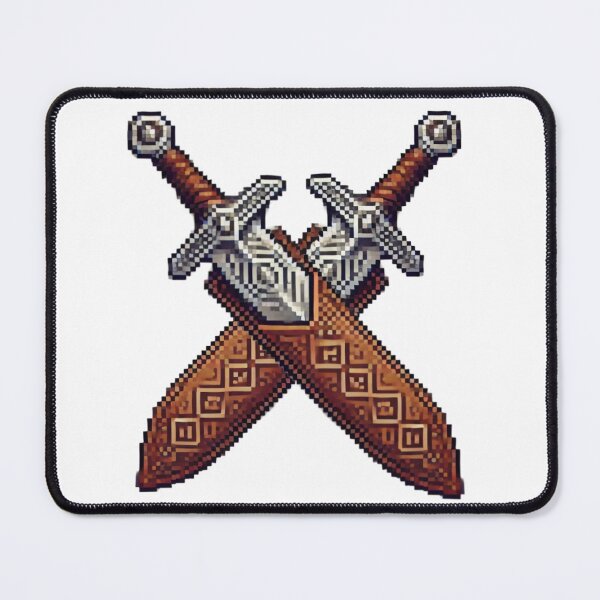 Item preview, Crossed Swords designed and sold by ArcaneAuraGuild.