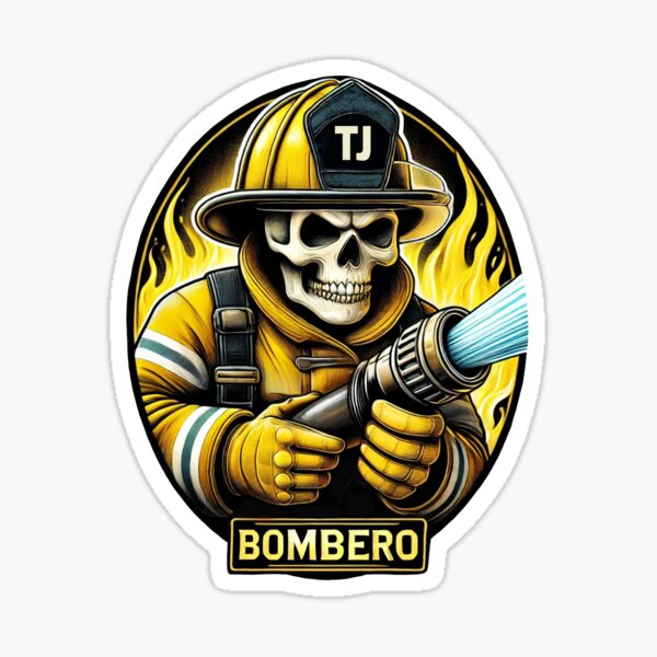 Item preview, Fuego en Tijuana: Bombero designed and sold by CaliBurrito.