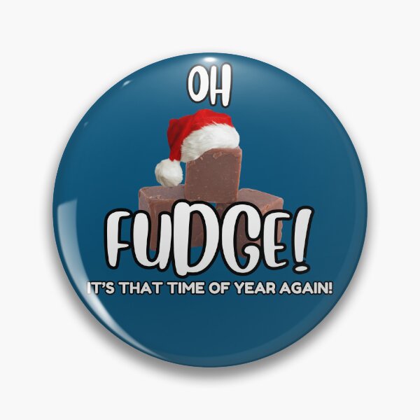 Item preview, Funny Christmas Oh Fudge! holiday anxiety Frit-Tees designed and sold by Shean Fritts.