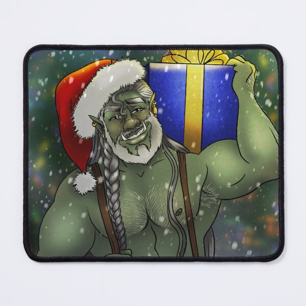 Item preview, Santa Orc designed and sold by ShayMacMorran.