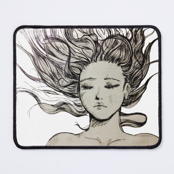 Item preview, Hair girl Women portraits handdraw skecth designed and sold by OldSketchbook.