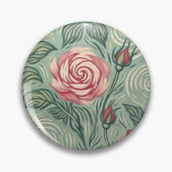 Item preview, Vincent-Inspired Rose Repetition designed and sold by Megan McSpadden Art.