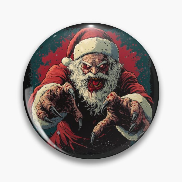 Item preview, Evil Santa Claus - Horror Christmas Design for Gothic Holiday Fans designed and sold by wahyuart21.