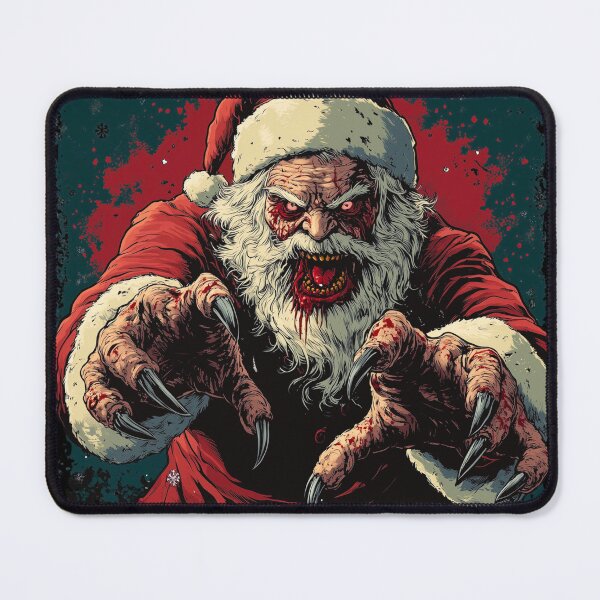 Item preview, Evil Santa Claus - Horror Christmas Design for Gothic Holiday Fans designed and sold by wahyuart21.