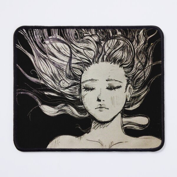 Item preview, Hair girl women portraits #handdraw sketchbook drawing designed and sold by OldSketchbook.