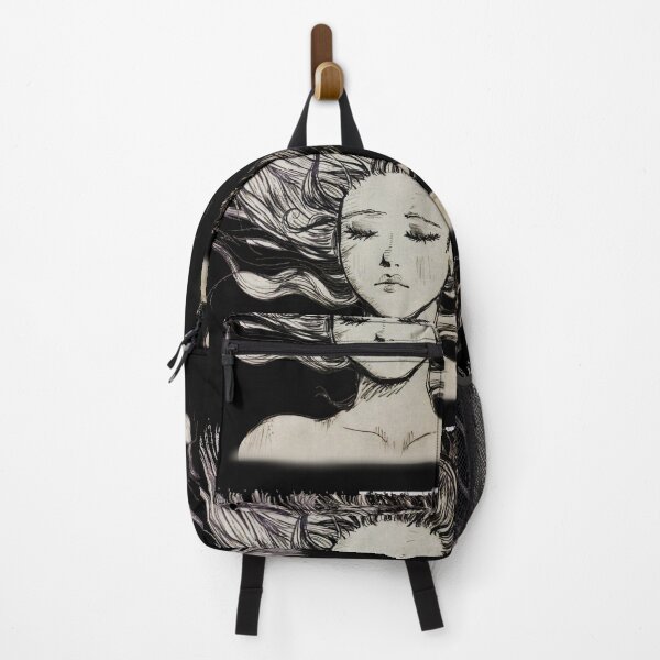 Item preview, Hair girl women portraits #handdraw sketchbook drawing designed and sold by OldSketchbook.