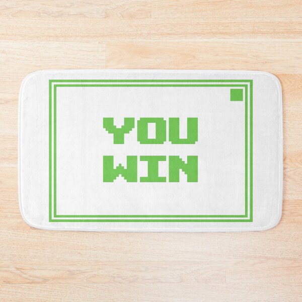 Item preview, "You Win" Retro Commodore 64 Style designed and sold by Arte Cartoon From TagTeam Group.