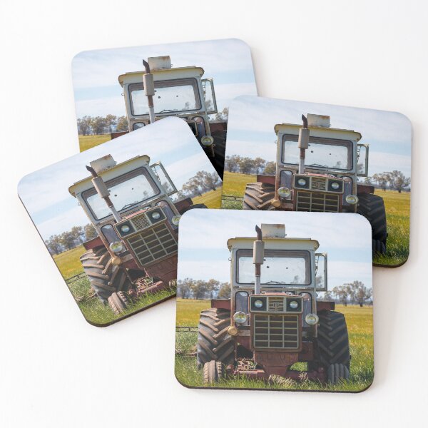 Item preview, Old tractor photographed in a high crop.  designed and sold by ShotsInSpots.