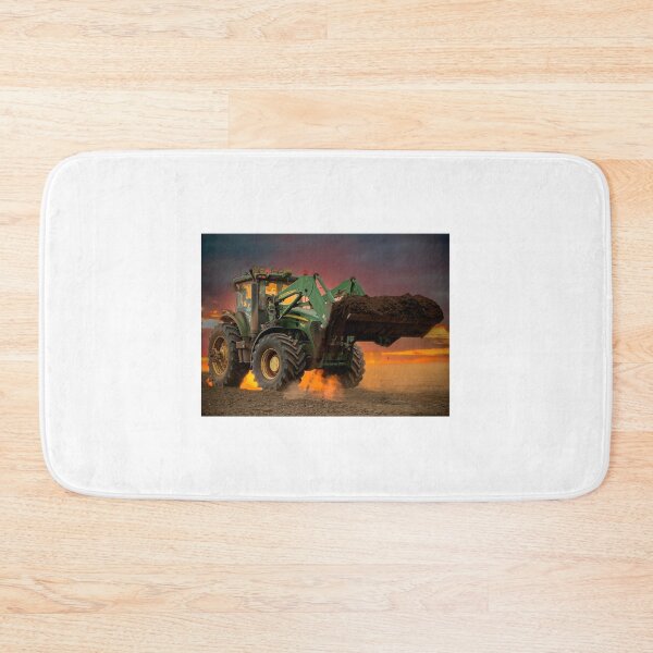 Item preview, Sunset photo of a timeless tractor brand  designed and sold by ShotsInSpots.