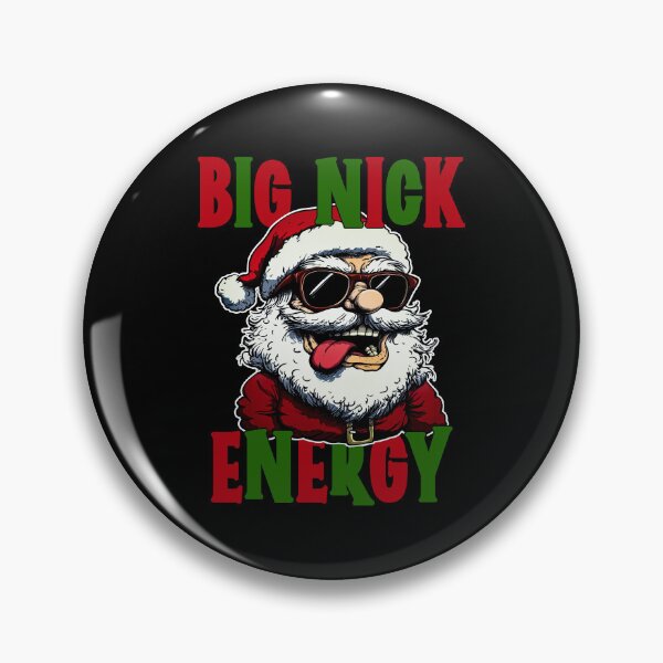 Item preview, Big Nick Energy - Funny Christmas T-Shirt designed and sold by C-Town Tees.