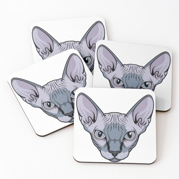 Item preview, Unique Sphynx Cat Head Design designed and sold by Tropical art.