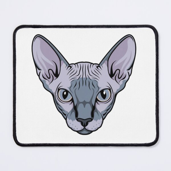 Item preview, Unique Sphynx Cat Head Design designed and sold by Tropical art.