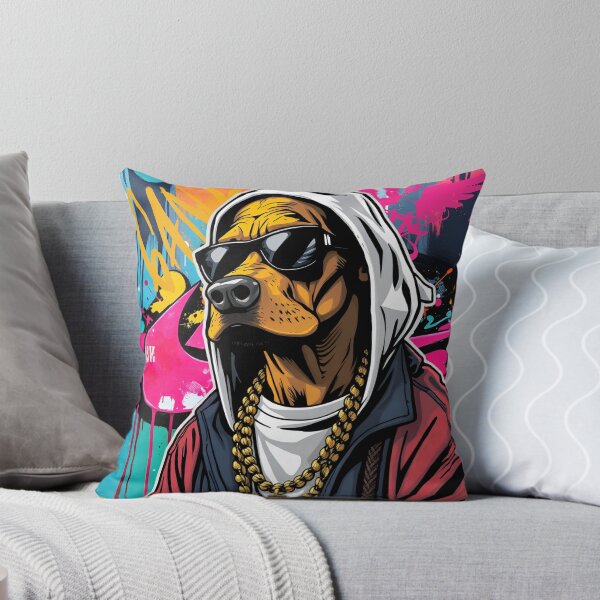 Aperçu de l'œuvre  STREET ART SNOOP GRAFF DOG III créée et vendue par lebarbu.