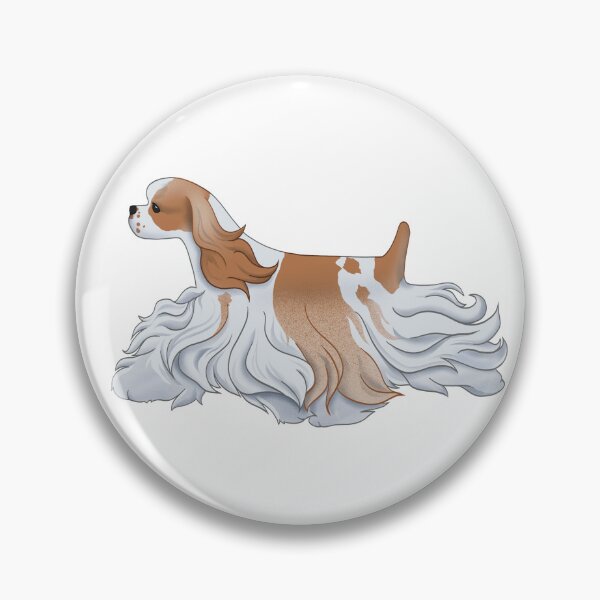 Item preview, Buff Parti American Cocker Spaniel designed and sold by Spinyflowerart.