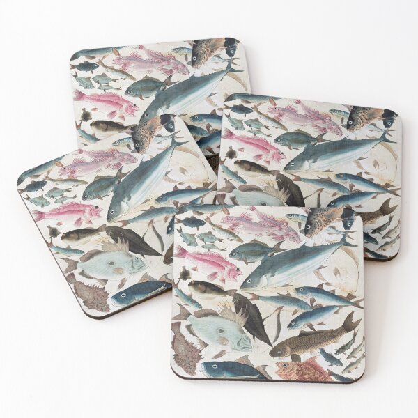 Item preview, Eighty-eight Fish (19th century) by Utagawa Yoshikazu designed and sold by My Artprintz.