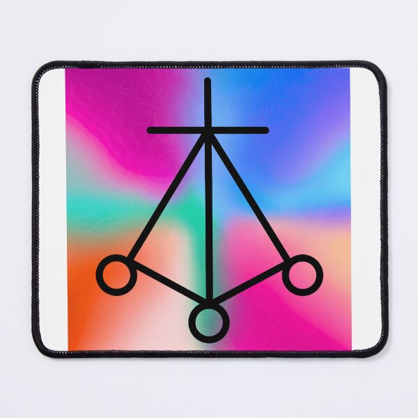 Item preview, Harth Karuna Reiki Symbol on Vibrantly Multicolored Background designed and sold by Fredster1966.