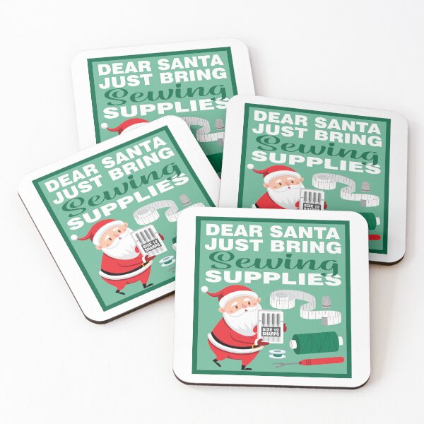 Item preview, Dear Santa just bring sewing supplies designed and sold by StellarFX.