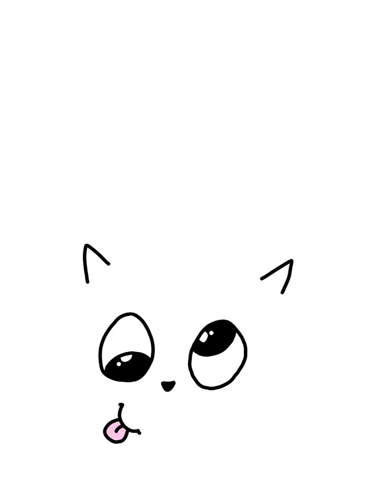 Thumbnail 5 of 5, iPhone Case, Silly Cat designed and sold by Roubyn.