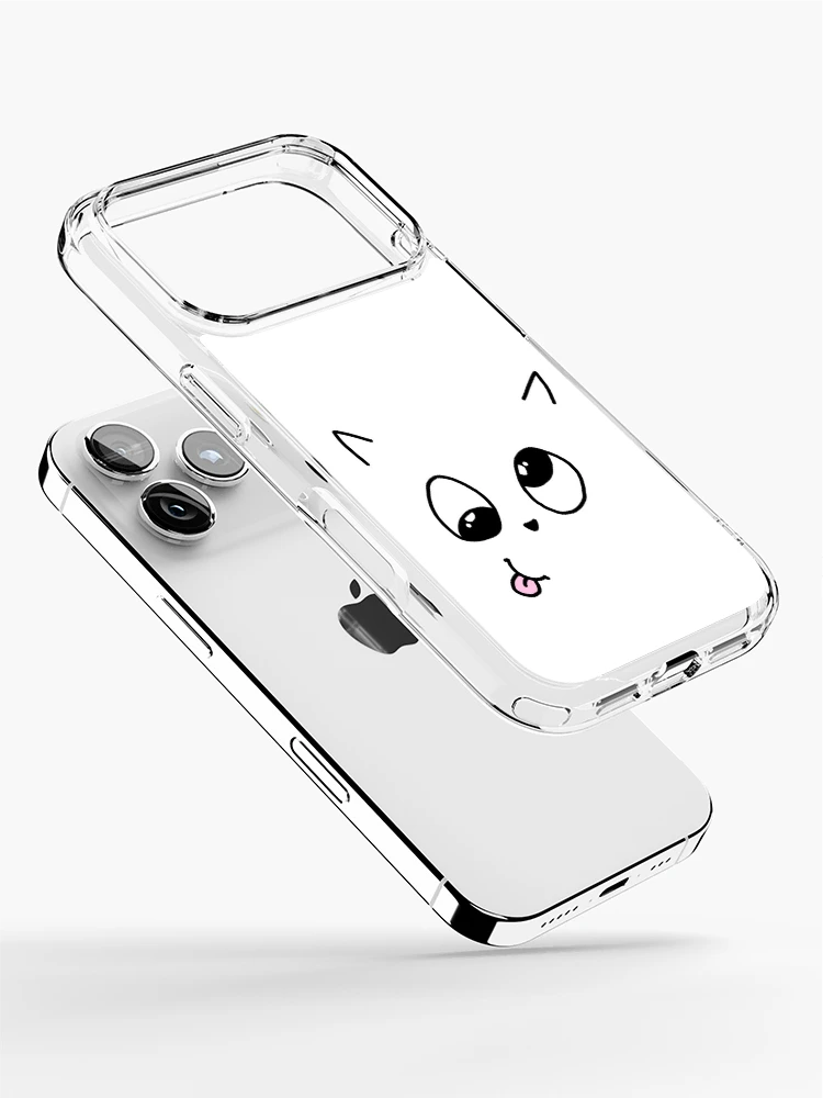 Thumbnail 2 of 5, iPhone Case, Silly Cat designed and sold by Roubyn.