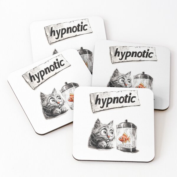 Item preview, Cat hypnotized by fish designed and sold by Jose Antonio Exposito Rodriguez.
