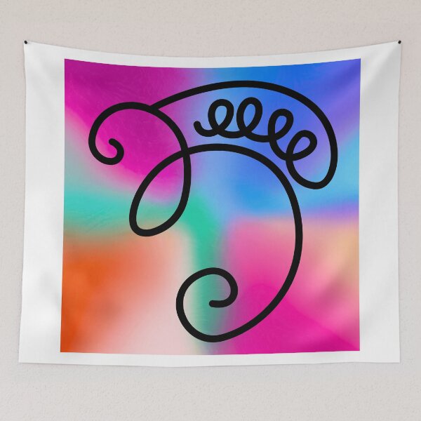 Item preview, Karuna Reiki Iava Symbol on Vibrantly Colored Healing Background designed and sold by Fredster1966.