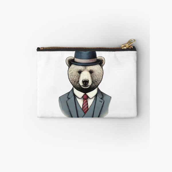 Item preview, WildGent Hipster Bear designed and sold by WildGent.