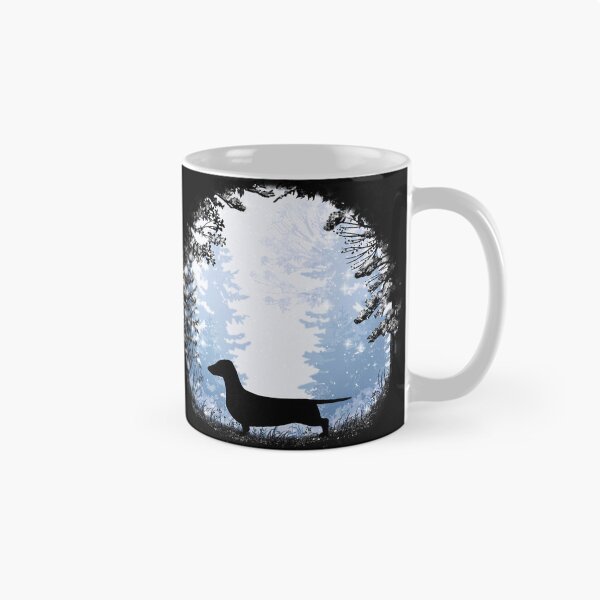 Item preview, “First Snow” Dachshund  designed and sold by Spinyflowerart.