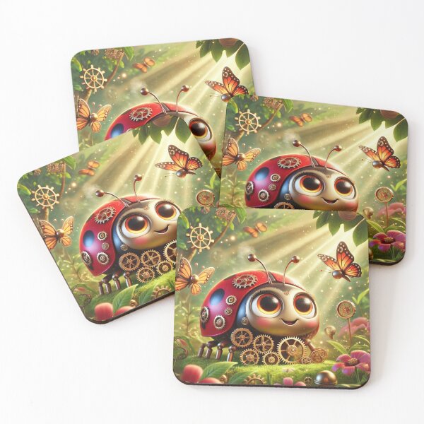 Item preview, Steampunk Ladybug designed and sold by Sillytoe.