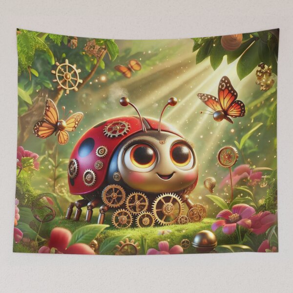 Item preview, Steampunk Ladybug designed and sold by Sillytoe.
