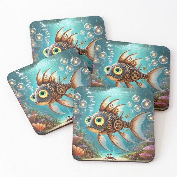 Item preview, Steampunk Ladyfish designed and sold by Sillytoe.
