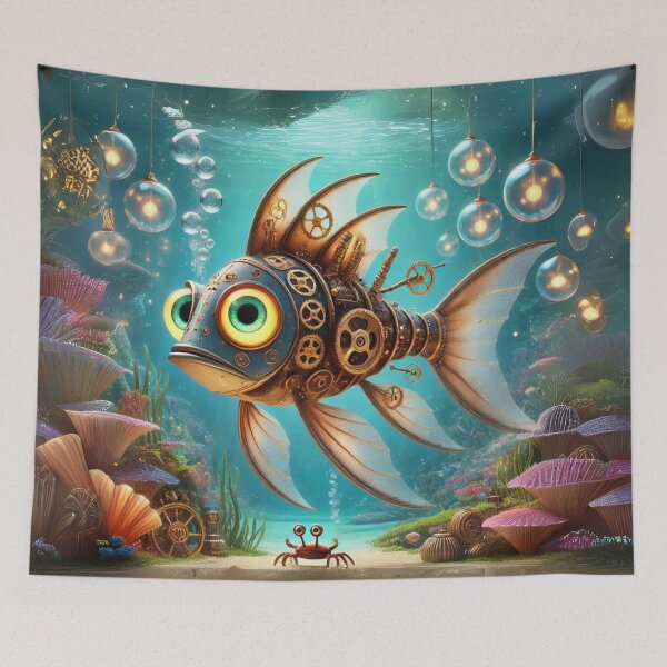 Item preview, Steampunk Ladyfish designed and sold by Sillytoe.