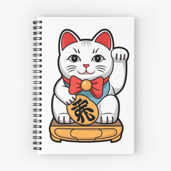 Item preview, Charming Chinese Lucky Cat Design designed and sold by Tropical art.