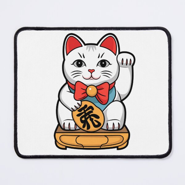 Item preview, Charming Chinese Lucky Cat Design designed and sold by Tropical art.